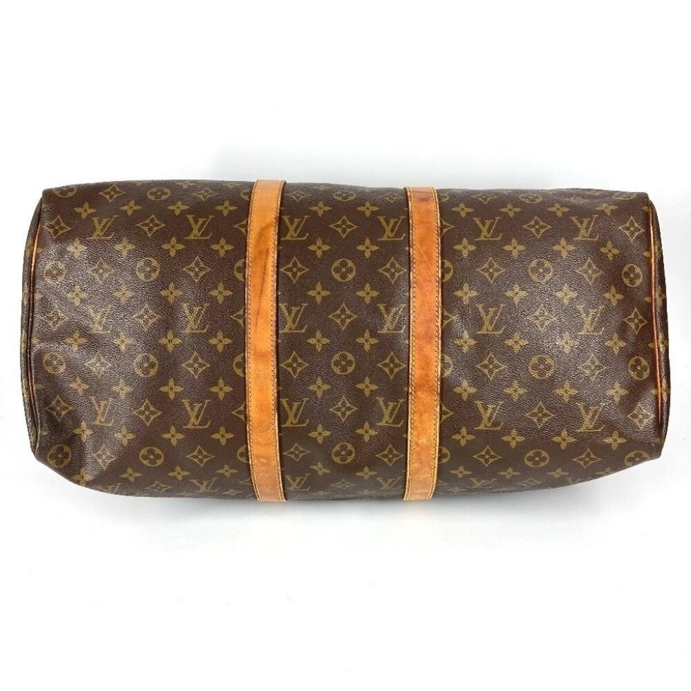 LOUIS VUITTON M41426 Monogram Keepall 50 Old model Handbag Travel bag Duffle Bag - Picture 5 of 16